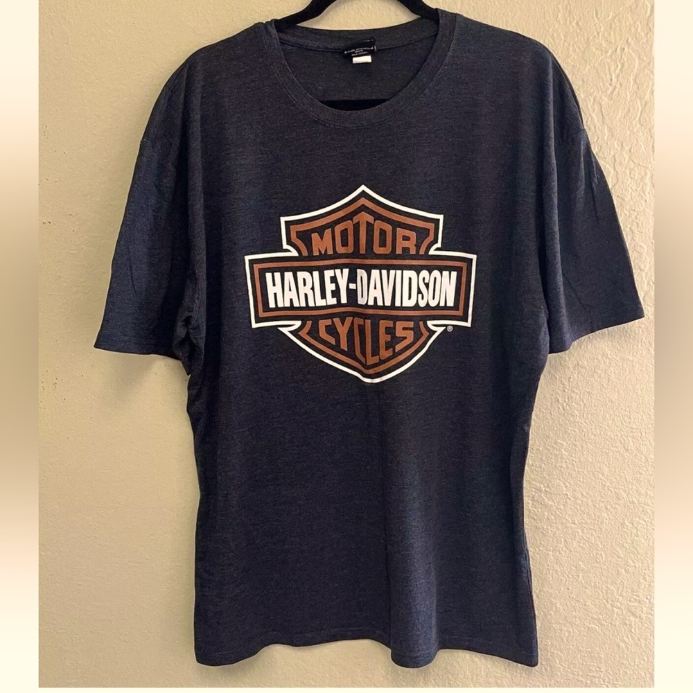 Harley Davidson T Shirt Huntington Beach Westminster Live Ride Sz XL dark gray